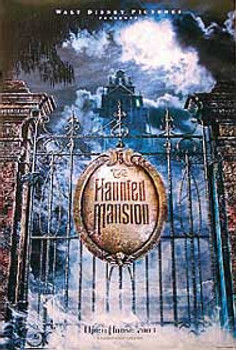 THE HAUNTED MANSION (Double Sided Advance) ORIGINAL CINEMA POSTER THE HAUNTED MANSION (Double Sided Advance) ORIGINAL CINEMA POSTER