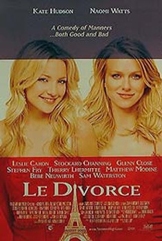 LE DIVORCE (Double Sided Regular) ORIGINAL CINEMA POSTER LE DIVORCE (Double Sided Regular) ORIGINAL CINEMA POSTER