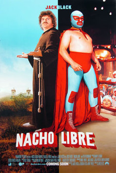 NACHO LIBRE (Double Sided Regular Style B) ORIGINAL CINEMA POSTER NACHO LIBRE (Double Sided Regular Style B) ORIGINAL CINEMA POSTER
