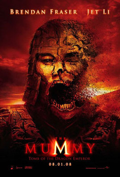 THE MUMMY: TOMB OF THE DRAGON EMPEROR (Double Sided Advance) (UV COATED / HIGH GLOSS) ORIGINAL CINEMA POSTER THE MUMMY: TOMB OF THE DRAGON EMPEROR (Double Sided Advance) (UV COATED / HIGH GLOSS) ORIGINAL CINEMA POSTER
