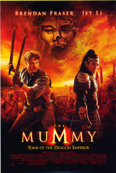 THE MUMMY TOMB OF THE DRAGON EMPEROR ORIGINAL CINEMA POSTER THE MUMMY TOMB OF THE DRAGON EMPEROR ORIGINAL CINEMA POSTER