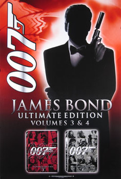 JAMES BOND ULTIMATE COLLECTION (Single Sided Video Style B) ORIGINAL VIDEO/DVD AD POSTER JAMES BOND ULTIMATE COLLECTION (Single Sided Video Style B) ORIGINAL VIDEO/DVD AD POSTER