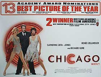 CHICAGO (Quotations) ORIGINAL CINEMA POSTER CHICAGO (Quotations) ORIGINAL CINEMA POSTER