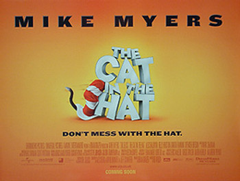 THE CAT IN THE HAT (Advance) ORIGINAL CINEMA POSTER THE CAT IN THE HAT (Advance) ORIGINAL CINEMA POSTER