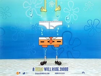 SPONGEBOB SQUAREPANTS (Advance) (DOUBLE SIDED) ORIGINAL CINEMA POSTER SPONGEBOB SQUAREPANTS (Advance) (DOUBLE SIDED) ORIGINAL CINEMA POSTER