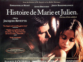 HISTOIRE DE MARIE ET JULIEN ORIGINAL CINEMA POSTER HISTOIRE DE MARIE ET JULIEN ORIGINAL CINEMA POSTER