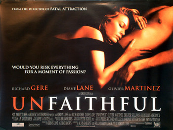 UNFAITHFUL ORIGINAL CINEMA POSTER UNFAITHFUL ORIGINAL CINEMA POSTER