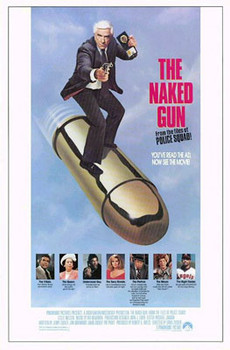 THE NAKED GUN (Single Sided Regular) ORIGINAL CINEMA POSTER THE NAKED GUN (Single Sided Regular) ORIGINAL CINEMA POSTER