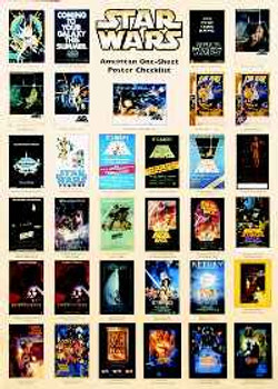 STAR WARS COLLECTION ORIGINAL CINEMA POSTER STAR WARS COLLECTION ORIGINAL CINEMA POSTER