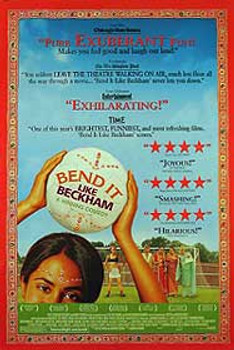 BEND IT LIKE BECKHAM (Double Sided Regular Review Style) ORIGINAL CINEMA POSTER BEND IT LIKE BECKHAM (Double Sided Regular Review Style) ORIGINAL CINEMA POSTER