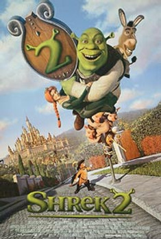 SHREK 2 (Style D) ORIGINAL CINEMA POSTER SHREK 2 (Style D) ORIGINAL CINEMA POSTER