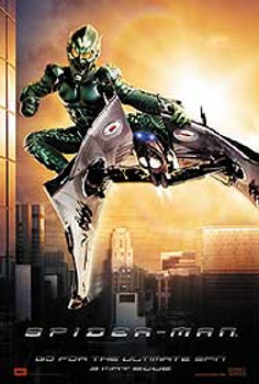 SPIDERMAN (Green Goblin Advance Reprint) (DOUBLE SIDED) (UV COATED/HIGH GLOSS) REPRINT POSTER SPIDERMAN (Green Goblin Advance Reprint) (DOUBLE SIDED) (UV COATED/HIGH GLOSS) REPRINT POSTER