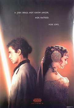 STAR WARS EPISODE 11 - ATTACK OF THE CLONES (Advance Reprint) REPRINT POSTER STAR WARS EPISODE 11 - ATTACK OF THE CLONES (Advance Reprint) REPRINT POSTER