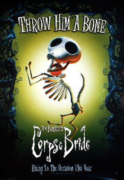 CORPSE BRIDE (Dog Reprint) REPRINT POSTER CORPSE BRIDE (Dog Reprint) REPRINT POSTER