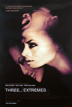THREE EXTREMES (Single Sided Regular) ORIGINAL CINEMA POSTER THREE EXTREMES (Single Sided Regular) ORIGINAL CINEMA POSTER