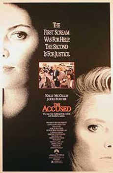 THE ACCUSED (Single Sided Regular) ORIGINAL CINEMA POSTER THE ACCUSED (Single Sided Regular) ORIGINAL CINEMA POSTER
