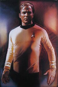 CAPTAIN KIRK (SINGLE SIDED) ORIGINAL CINEMA POSTER CAPTAIN KIRK (SINGLE SIDED) ORIGINAL CINEMA POSTER