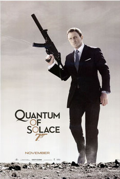 QUANTUM OF SOLACE ORIGINAL CINEMA POSTER QUANTUM OF SOLACE ORIGINAL CINEMA POSTER