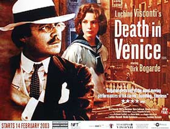 DEATH IN VENICE (Re-Release) (SINGLE SIDED) ORIGINAL CINEMA POSTER DEATH IN VENICE (Re-Release) (SINGLE SIDED) ORIGINAL CINEMA POSTER