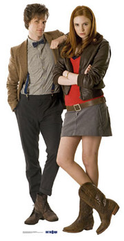 The Doctor (Matt Smith) & Companion Amy Pond (Karen Gillan) - BBC Doctor Who / Dr Who / Dr. Who - Lifesize Cardboard Cutout / Standee The Doctor (Matt Smith) & Companion Amy Pond (Karen Gillan) - BBC Doctor Who / Dr Who / Dr. Who - Lifesize Cardboard Cutout / Standee