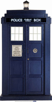 The Tardis - BBC Doctor Who / Dr Who / Dr. Who - Lifesize Cardboard Cutout / Standee The Tardis - BBC Doctor Who / Dr Who / Dr. Who - Lifesize Cardboard Cutout / Standee