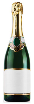 Champagne Bottle Cutout Champagne Bottle Cutout