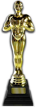 Golden Award cut-out - Lifesize Cardboard Cutout / Standee Golden Award cut-out - Lifesize Cardboard Cutout / Standee