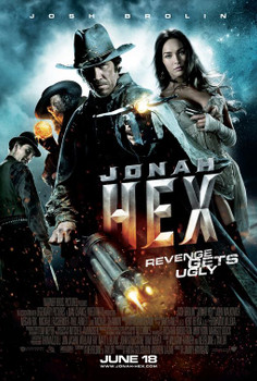 JONAH HEX Poster - (Josh Brolin, Megan Fox) double sided REGULAR US ONE SHEET (2010) ORIGINAL CINEMA POSTER JONAH HEX Poster - (Josh Brolin, Megan Fox) double sided REGULAR US ONE SHEET (2010) ORIGINAL CINEMA POSTER