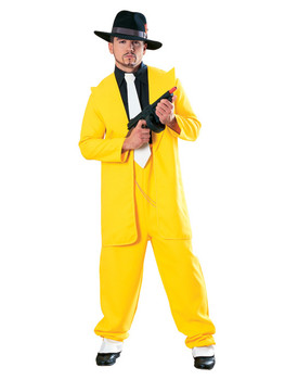 Gangster Wearing Yellow suit - Gangsters & Molls - Lifesize Cardboard Cutout / Standee Gangster Wearing Yellow suit - Gangsters & Molls - Lifesize Cardboard Cutout / Standee