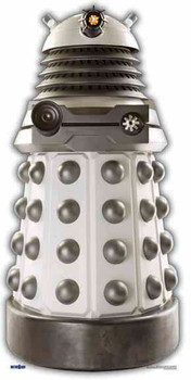White Supreme Dalek - BBC Doctor Who / Dr Who / Dr. Who - Lifesize Cardboard Cutout / - Lifesize Cardboard Cutout / Standee White Supreme Dalek - BBC Doctor Who / Dr Who / Dr. Who - Lifesize Cardboard Cutout / - Lifesize Cardboard Cutout / Standee