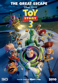 TOY STORY 3 Poster - (Disney, Pixar) - RARE double sided INTERNATIONAL ADVANCE STYLE B ONE SHEET (2010) ORIGINAL CINEMA POSTER TOY STORY 3 Poster - (Disney, Pixar) - RARE double sided INTERNATIONAL ADVANCE STYLE B ONE SHEET (2010) ORIGINAL CINEMA POSTER