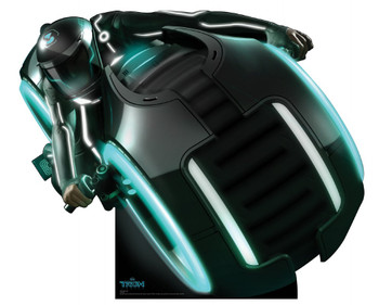 Light Cycle / Bike (Tron Legacy) Glow In The Dark cardboard cutout Light Cycle / Bike (Tron Legacy) Glow In The Dark cardboard cutout