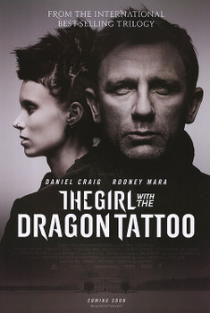 THE GIRL WITH THE DRAGON TATTOO Poster THE GIRL WITH THE DRAGON TATTOO Poster