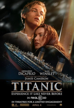 TITANIC 3D Poster TITANIC 3D Poster