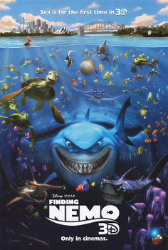 FINDING NEMO 3D Poster FINDING NEMO 3D Poster