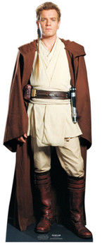 Obi Wan Kenobi Star Wars Cardboard Cutout Obi Wan Kenobi Star Wars Cardboard Cutout