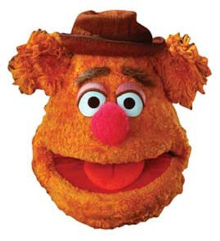Fozzie Bear Face Mask Fozzie Bear Face Mask