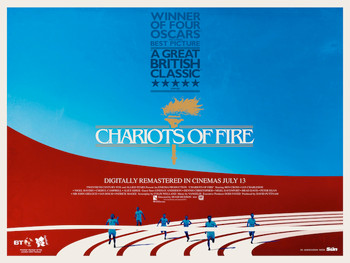CHARIOTS OF FIRE 2012 Re-release Poster (Quad) CHARIOTS OF FIRE 2012 Re-release Poster (Quad)