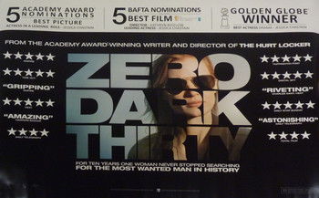 ZERO DARK THIRTY Poster Awards Style (Quad) ZERO DARK THIRTY Poster Awards Style (Quad)
