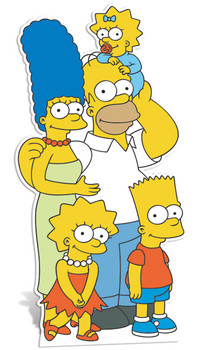 The Simpsons Family cutout The Simpsons Family cutout
