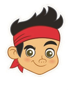 Jake and The Neverland Pirates Face Mask Jake and The Neverland Pirates Face Mask
