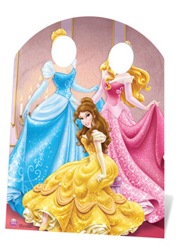 Disney Princess Stand-in (Child Size) Belle, Aurora and Cinderella Lifesize Cardboard Cutout / Standee Disney Princess Stand-in (Child Size) Belle, Aurora and Cinderella Lifesize Cardboard Cutout / Standee