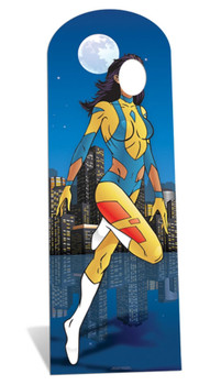 Female Superhero Stand-in Cardboard Cutout Female Superhero Stand-in Cardboard Cutout