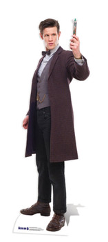 The 11th Doctor Holding Sonic Screwdriver Cardboard Cutout The 11th Doctor Holding Sonic Screwdriver Cardboard Cutout