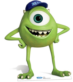 Mike Wazowski Lifesize Cardboard Cutout Mike Wazowski Lifesize Cardboard Cutout