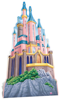 Disney Princess Castle Cardboard Cutout Disney Princess Castle Cardboard Cutout
