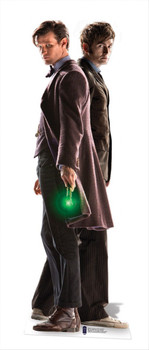 The 10th & 11th Doctors Lifesize Cardboard Cutout - Doctor Who 50th Anniversary The 10th & 11th Doctors Lifesize Cardboard Cutout - Doctor Who 50th Anniversary
