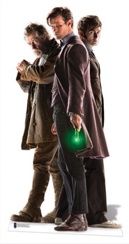The Three Doctors Lifesize Cardboard Cutout - Doctor Who 50th Anniversary The Three Doctors Lifesize Cardboard Cutout - Doctor Who 50th Anniversary