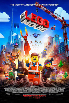The Lego Movie Original Movie Poster The Lego Movie Original Movie Poster