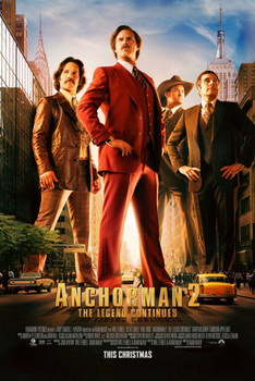 Anchorman 2 Original Movie Poster Anchorman 2 Original Movie Poster